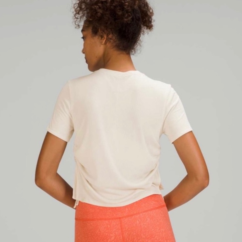 lululemon Side Cinch Ribbed Tee - Picture 5 of 12